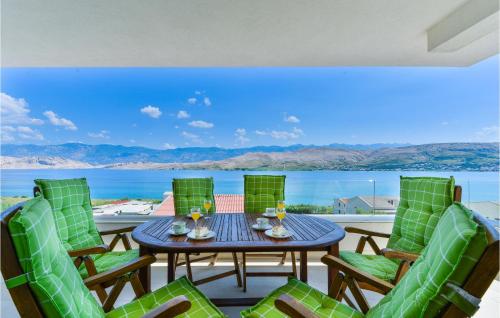 2 Bedroom Beautiful Apartment In Pag — 4-Star Luxury Hotel in Pag, Croatia
