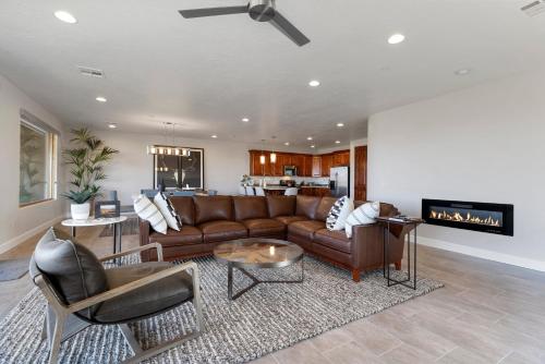 The Sunset at Sand Hollow in Washington, United States