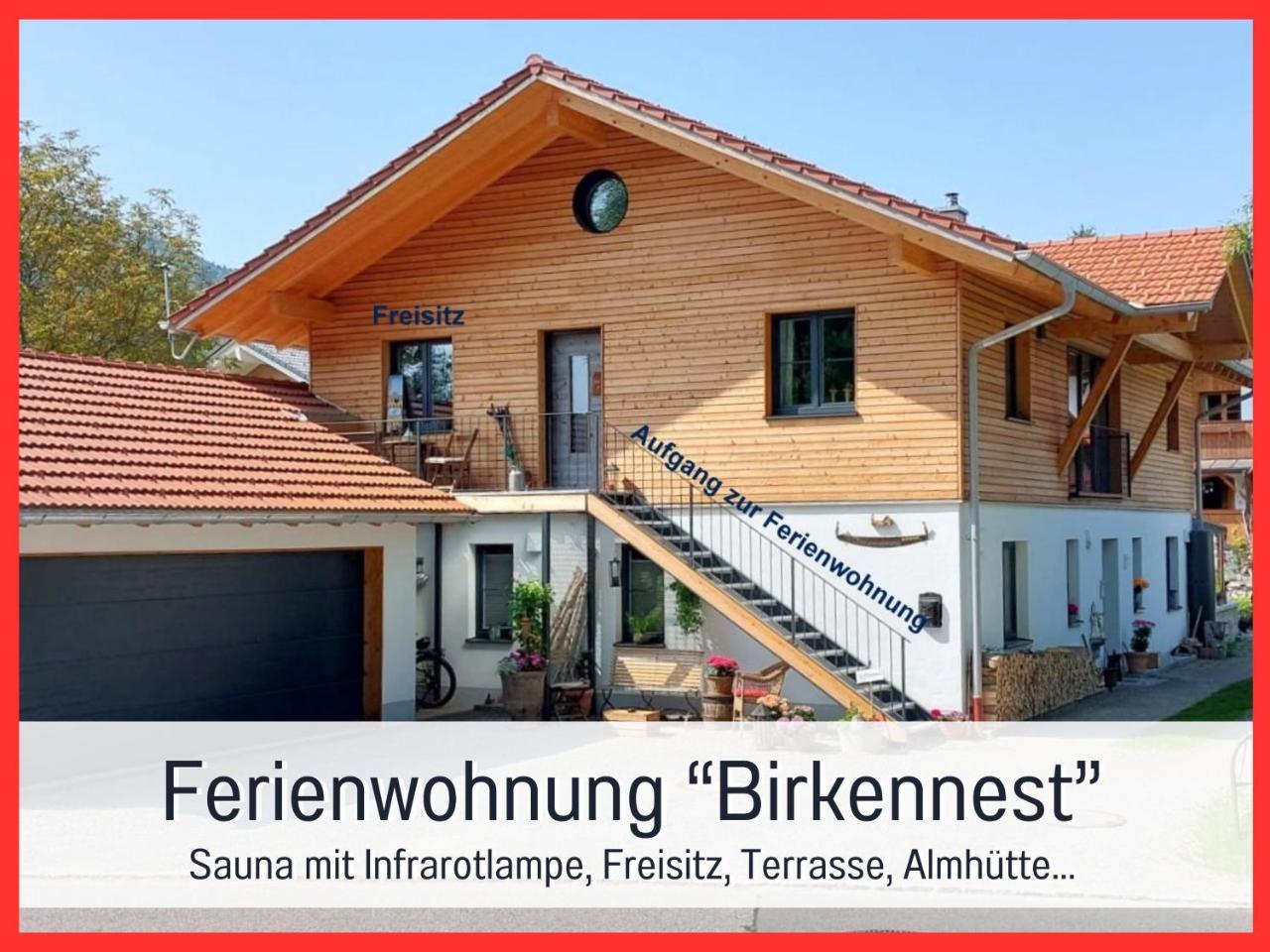 Ferienwohnung BirkenNEST Sauna Freisitz Almhütte — 4-Star Luxury Hotel in Bad Heilbrunn, Germany