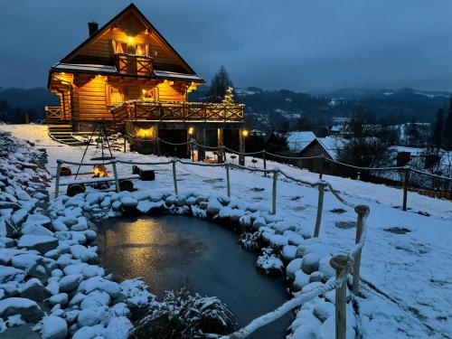 Chata Trzy Wierchy in Wisla, Poland