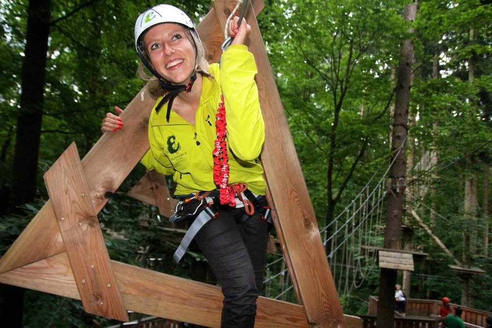 Outdoor rock climbing