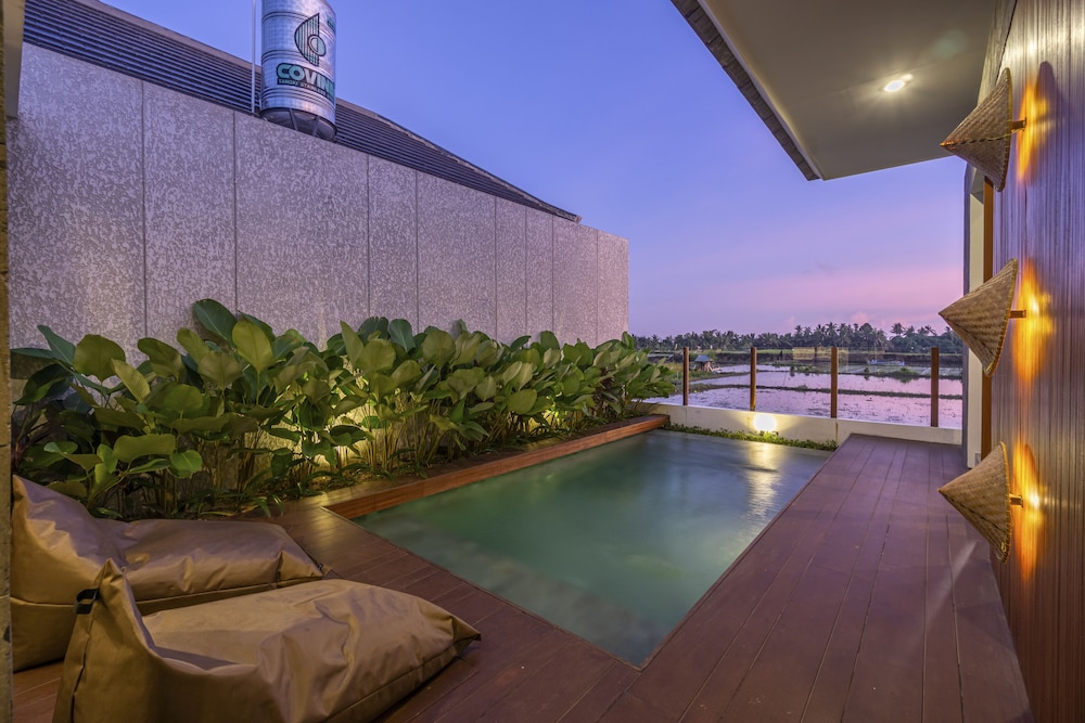 New Ubud Rice field View 2BR Pool Villa Subak II — 4-Star Luxury Hotel in Ubud, Indonesia