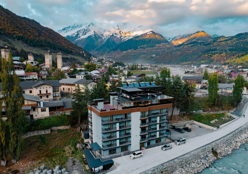 Hotel ushba in mestia in Mest'ia, Georgia