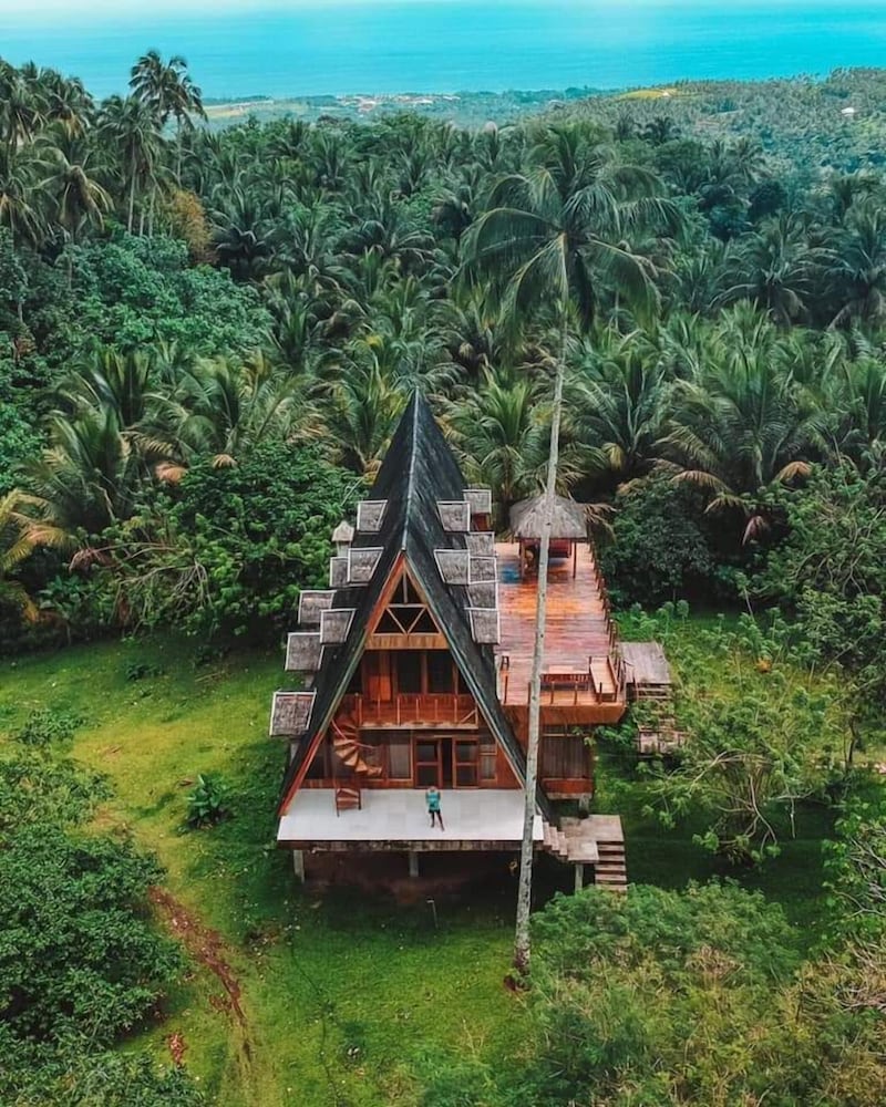 A Frame Volcano House 10479373 — Mambajao