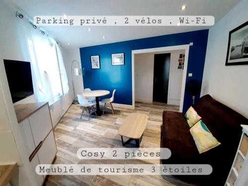 Cosy T2 Meuble de Tourisme 3 Etoiles Parking Ferme 2velos Wi Fi in Narbonne, France