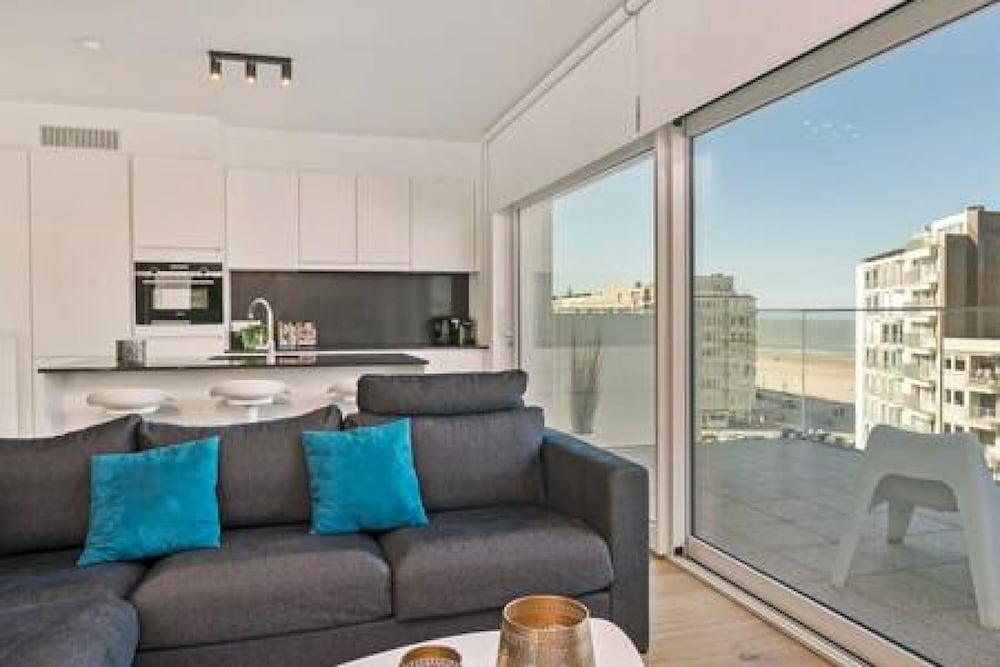 New Apartment Near the Beach With Stunning Seaview — 4-Star Luxury Hotel in Ostend, Belgium