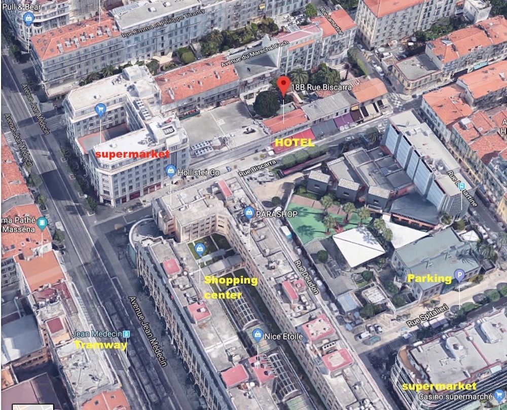 Studios Cenac Riviera - carbon neutral hotel in Nice