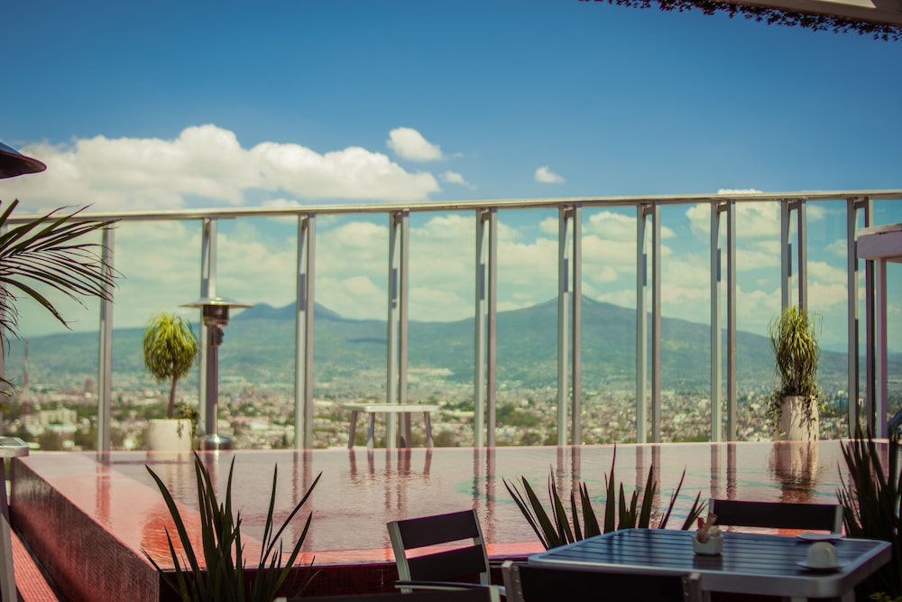 Rooftop pool