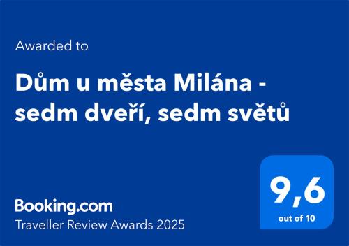Dům u města Milána sedm dveří sedm světů in Lanskroun, Czech Republic