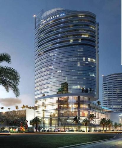 Oceans Apartments Balcony Suites in the Radisson Blu Hotel Building Tower Durban Umhlanga in Durban, South Africa