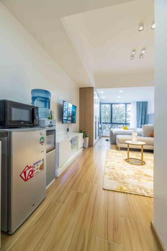 Beautiful Furnished Studio Apartment In Kilimani With Unbeatable City Views Child Play Area And Amazing Scenic Views