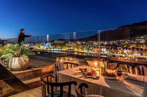 Exclusive Penthouse with Terrace — 4-Star Luxury Hotel in Bergen, Norway