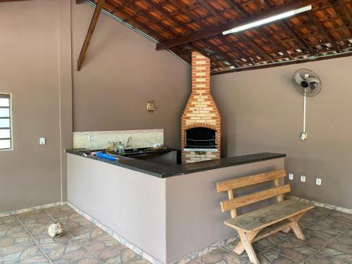 Chácara linda e espaçosa pet-friendly hotel Sao Carlos