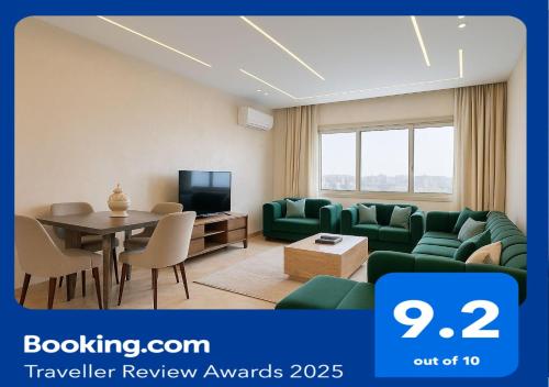 Luxury hotel apartment 3rooms in front of CITYSTARS MALL in Cairo, Egypt