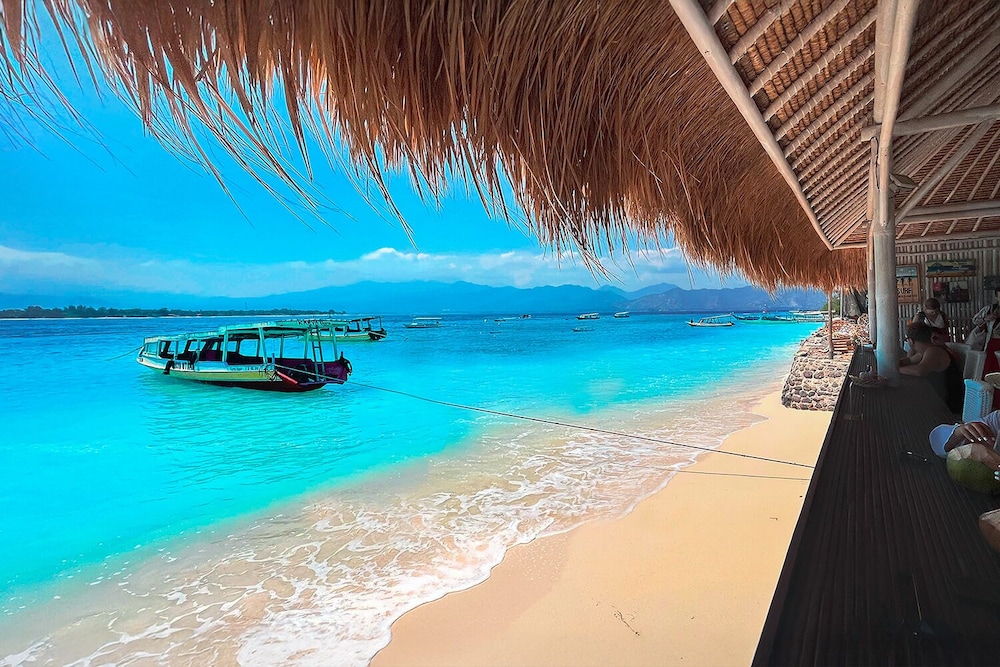 Kura Kura Beach Resort in Senggigi, Indonesia