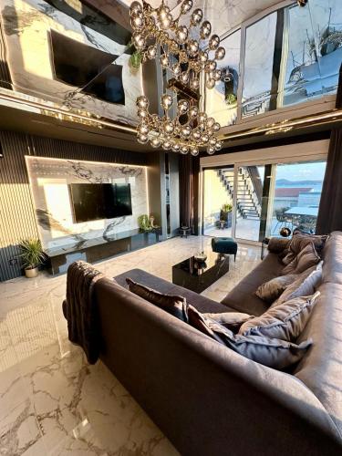 Luxury penthouse Suko an with Big Roof Whirlpool in Sukosan, Croatia