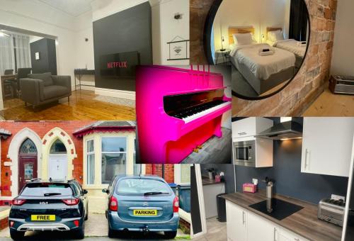 Magenta Melodies 5 Bedroom House — 4-Star Luxury Hotel in Blackpool, United Kingdom