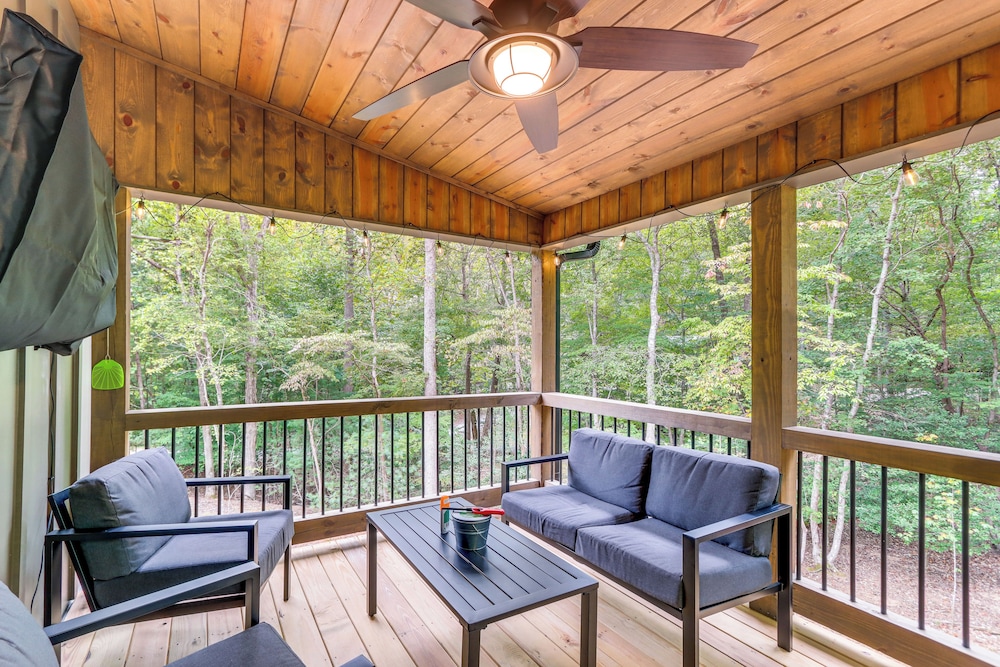 Ellijay Resort Home w Hot Tub & Fire Pit - photo 20
