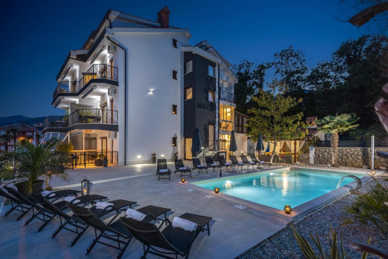 Villa Adriatic App Rebecca with Heated Swimming Pool Sew View Childrens Playground Free Parking — 4-Star Luxury Hotel in Opatija, Croatia