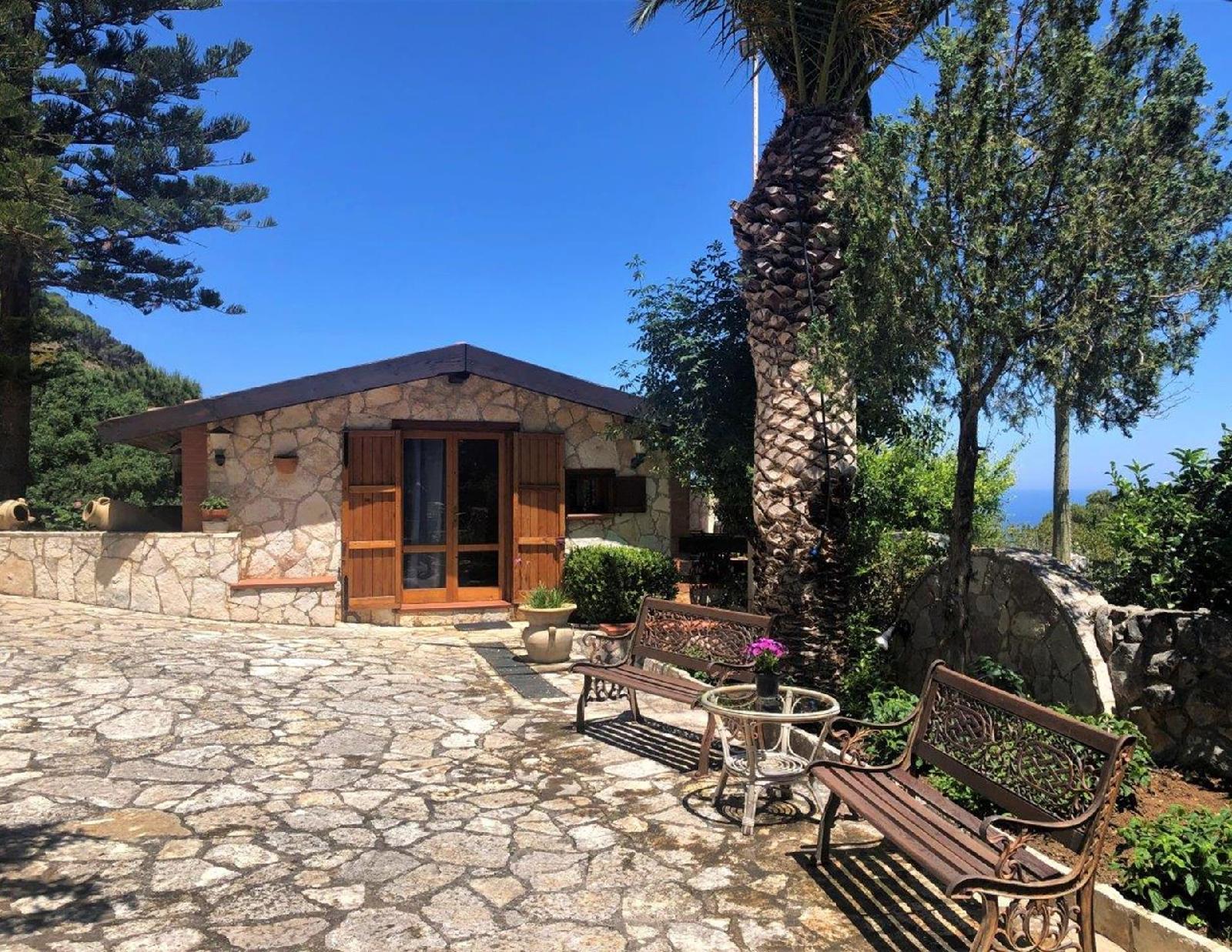 Bouganvillae in Castellammare Del Golfo, Italy