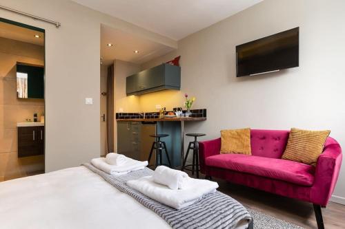 Beautiful Cosy Modern Studio in Chamonix Centre in Chamonix-Mont-Blanc, France