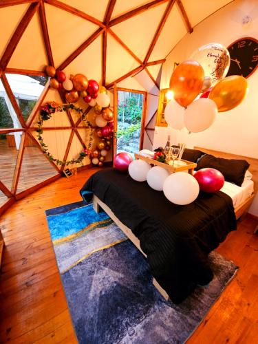 Elementium Glamping - carbon neutral hotel in Cachipay