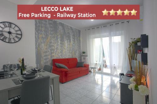 Lago di Lecco Parcheggio Gratuito Stazione Ferroviaria — 4-Star Luxury Hotel in Calolziocorte, Italy