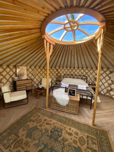 The Isla Yurt in Colchester, United Kingdom