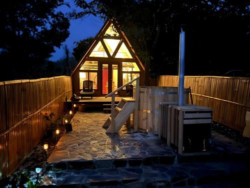 Luxe A Frame on Lake Atitlán in Santiago Atitlan, Guatemala