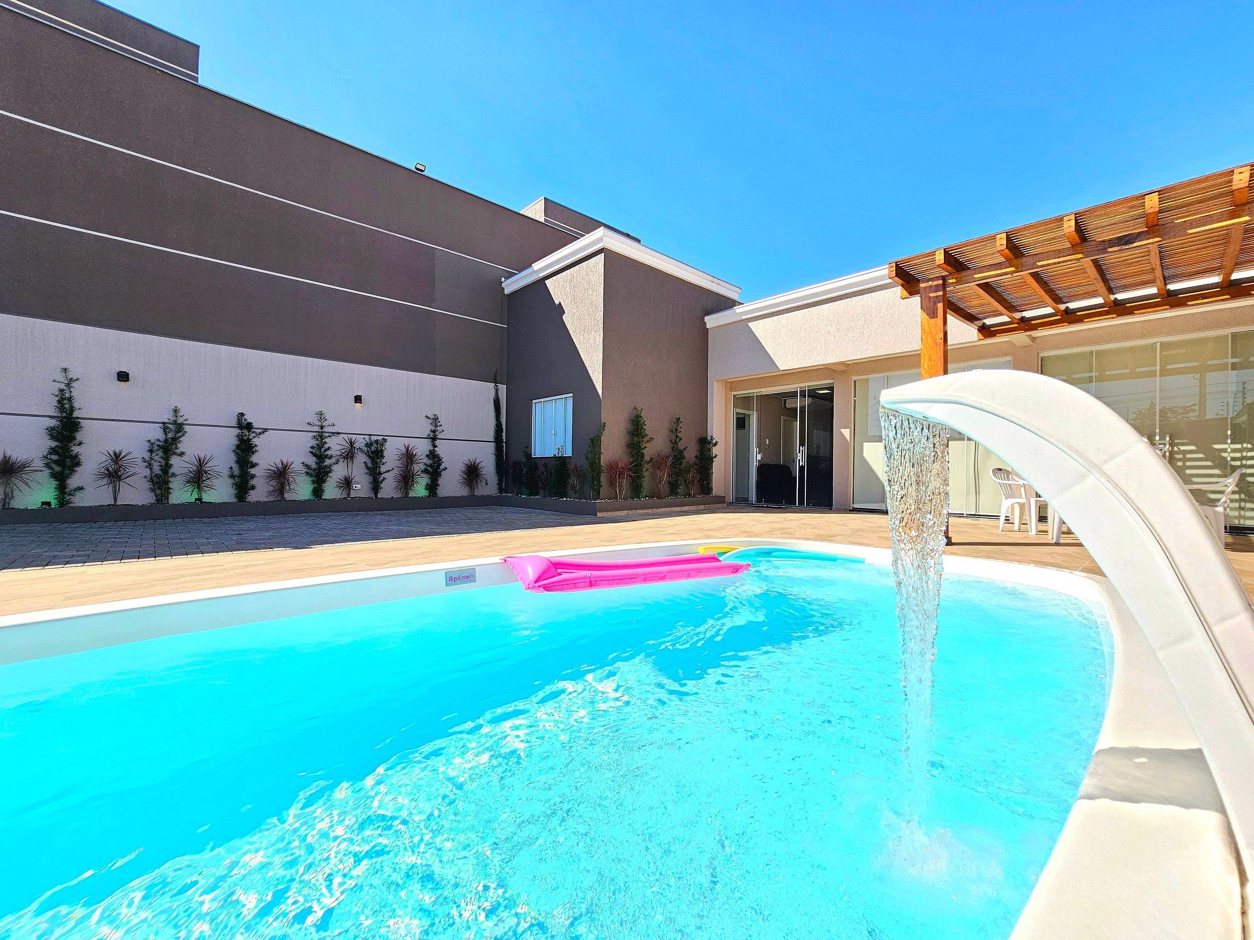 Recanto Vó Alda c Piscina Sinuca prox Paraguai - carbon neutral hotel in Foz Do Iguacu