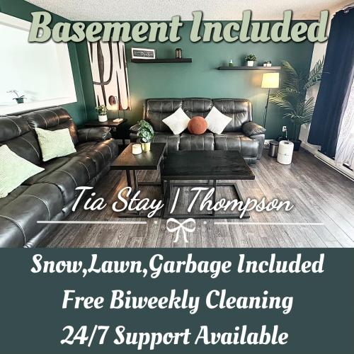 5 Bedrooms 2 Kitchens Free Parking Newly Renovated — hotel in Thompson