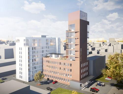 Park Tower apartment v centru Zlína in Zlin, Czech Republic