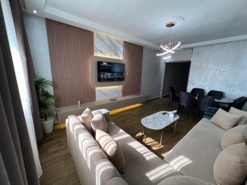 City Center Apt w Balcony Views — 4-Star Luxury Hotel in Tangier, Morocco