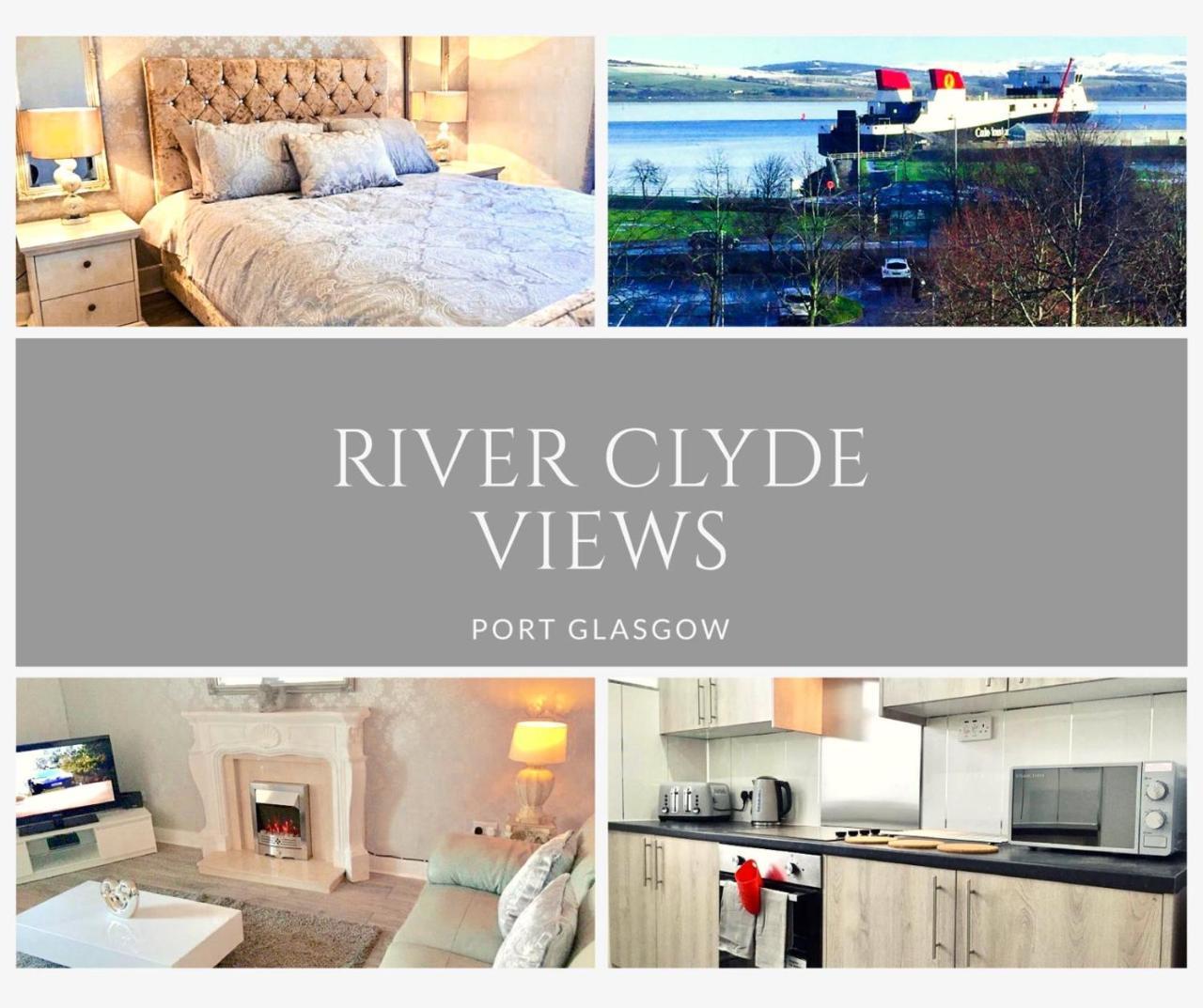 River Clyde Views Private & Spacious Apartment — 4-Star Luxury Hotel in Port Glasgow, United Kingdom