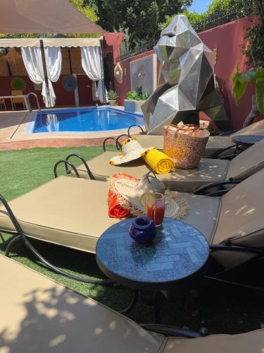 Riad dar Nafaa — 4-Star Luxury Hotel in Marrakesh, Morocco