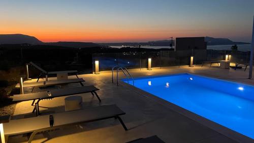 Villa Eleni Vamos Sea & Mountain View with Pool — 4-Star Luxury Hotel in Chania, Greece