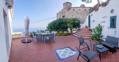 Casa Mapè Ravello terrace and sea view — 4-Star Luxury Hotel in Ravello, Italy
