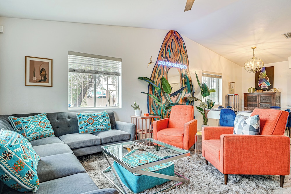 Tucson Retreat w Fire Pit: 4 Mi to Downtown in Tucson, United States