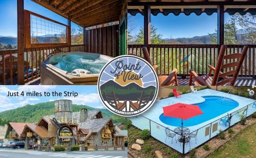 Spacious Smokies Cabin Hot Tub with Mountain Views — 4-Star Luxury Hotel in Gatlinburg, United States