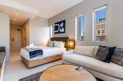 The Rose 107: Modern Corner Unit with Balcony
