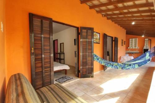 Seu lar na praia in Itanhaem, Brasil