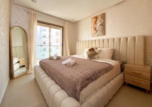 Harmonie Kénitra Grand Appartement 3 Chambres Tout Confort — 4-Star Luxury Hotel in Kenitra, Morocco