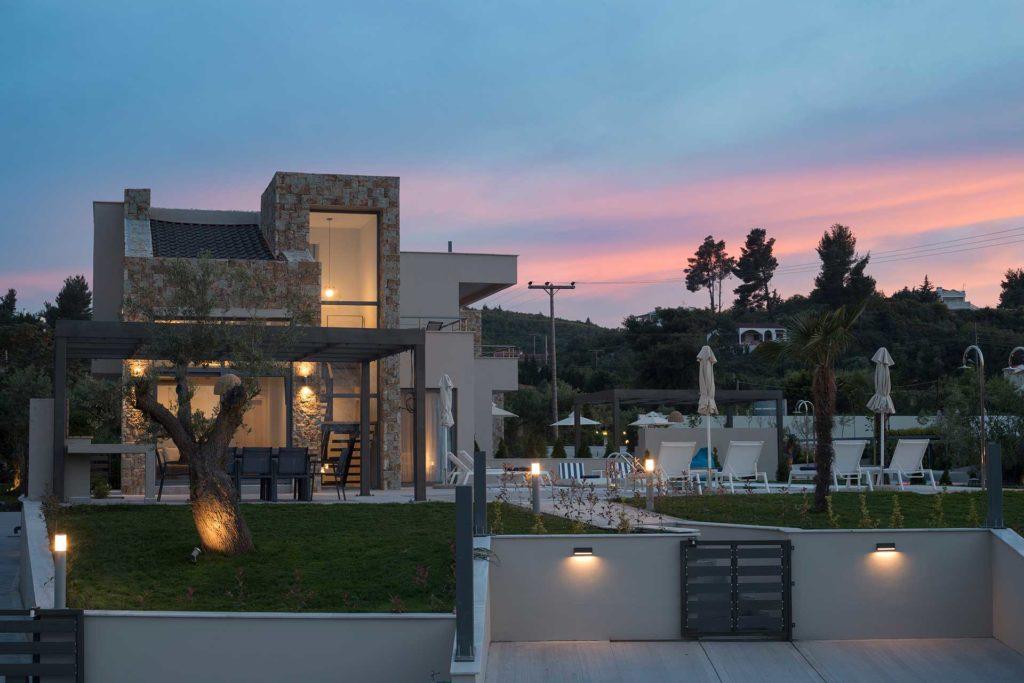 Ocean Private Villas — 4-Star Luxury Hotel in Pefkochori, Greece