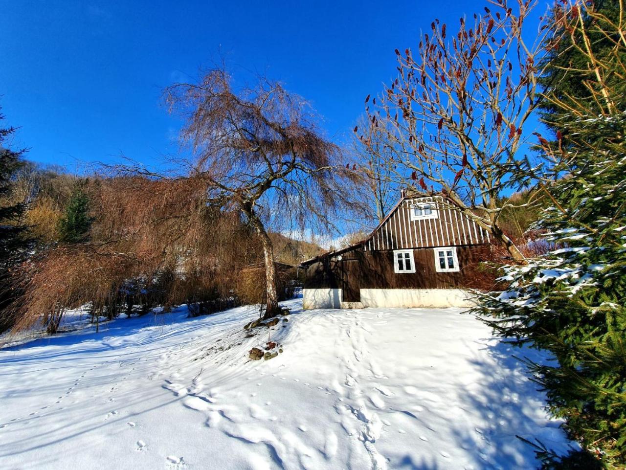 Chaloupka - carbon neutral hotel in Zacler