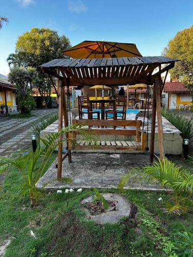 Mar Sereno Pousada pé na areia in Santa Cruz Cabralia, Brasil