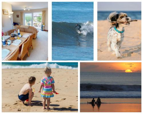 Croyde Peach Cottage 3 Bedrooms — 4-Star Luxury Hotel in Braunton, United Kingdom