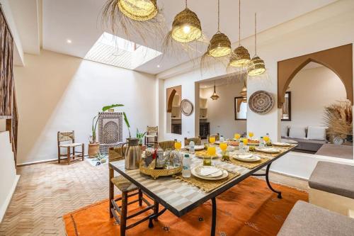 Riad Macan Exclusive and Trendy Chich Breakfast incl — 4-Star Luxury Hotel in Marrakesh, Morocco