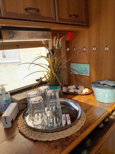 Moving Inn Retro Ubernachten Im Wohnwagen Gunstig Zentral — Nuernberg
