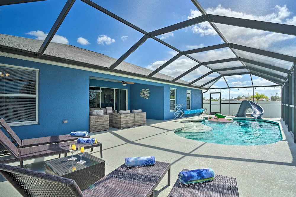 15 Mi to Beach Home with Pool in Cape Coral — 4-Star Luxury Hotel in Cape Coral, United States