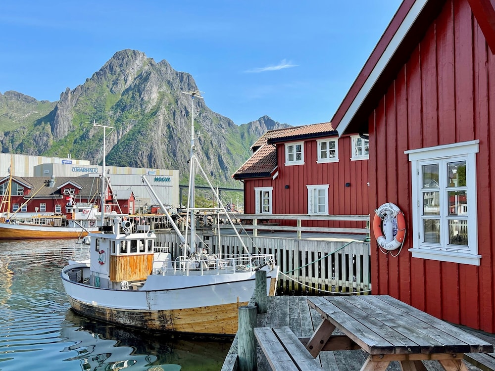 Anker Brygge in Svolvaer, Norway